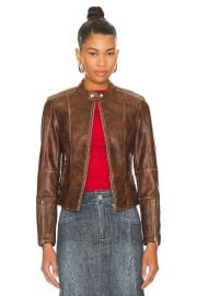 Superdown Steph Faux Leather Moto Jacket at Revolve