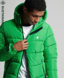 Superdry Sports Puffer Hooded Jacket at Superdry