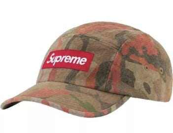 Supreme Washed Canvas Camp Cap at eBay