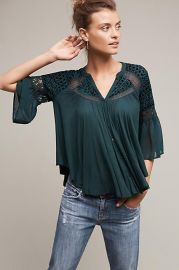 Surya Burnout Top at Anthropologie