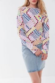 Susan Alexandra printed Sweatshirt by Champion at Urban Outfitters