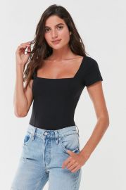 Susan Square Neck Bodysuit by Out From Under at Urban Outfitters