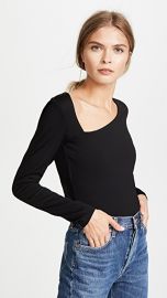 Susana Monaco Laurene Diagonal Neck Top at Shopbop