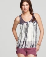 Susquehanna tie dye top by Free People at Bloomingdales