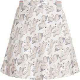 Swan print skirt at Paul & Joe