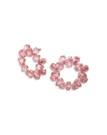 Swarovski Millenia Pink Crystal Circle Drop Earrings Bloomingdales at Bloomingdales