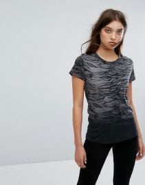 Sweat T-Shirt in Tiger Print by All Saints at Asos