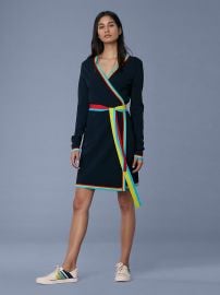 Sweater Wrap Dress at Diane von Furstenberg