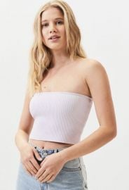 Sweater tube top at Pacsun