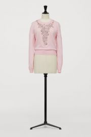 Sweater with Rhinestones by H&M at H&M