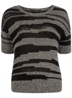 Sweater with a similar pattern at Dorothy Perkins