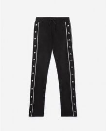 Sweatpants with side buttons at The Kooples