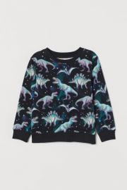 Sweatshirt with Motif  at H&M