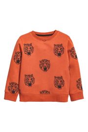 Sweatshirt with Printed Design at H&M