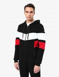 Sweatshirt with contrasting inserts by Ferrari at Ferrari