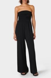 Sweaty Betty Strapless Wide Leg Jumpsuit at Nordstrom