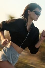 Sweet Escape Zip Up Hoodie - Black at Alo Yoga