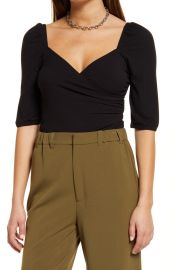 Sweetheart Neck Ribbed Top at Nordstrom