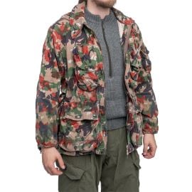 Swiss super field jacket M70 Alpenflage surplus - at Varusteleka.com