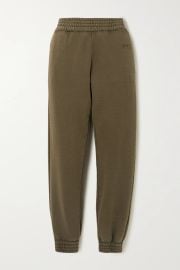 Sydney Cotton Jersey Track Pants by RtA at Net A Porter