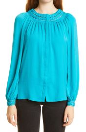 Sylvia Embellished Yoke Blouse by Kobi Halperin at Nordstrom