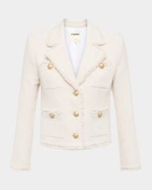 Sylvia Metallic Tweed Jacket at Neiman Marcus