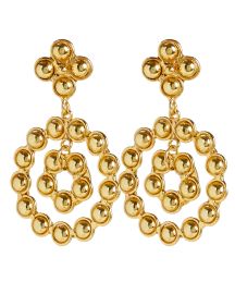 Sylvia Toledano Flower Candies Drop Hoop Earrings reg at Intermix