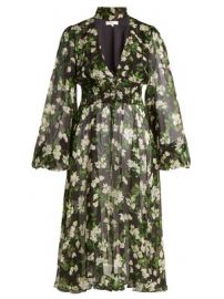 Syris floral-print silk chiffon dress at Matches