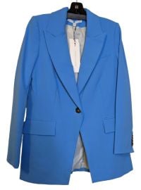 Sz 4 NWT VERONICA BEARD Dickey Jacket Long Lean Cornflower Blue Womens blazer 190738328375 eBay at eBay