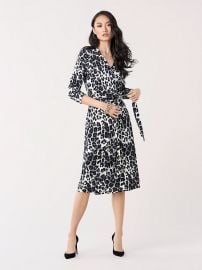 T/72 Silk-Jersey Midi Wrap Dress by Diane von Furstenberg at DvF