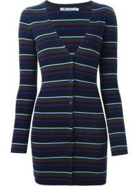 T By Alexander Wang Striped Fitted Cardigan  - Papini at Farfetch