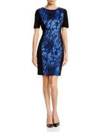 T Tahari Allison Printed Dress at Bloomingdales