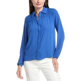 T Tahari Button Down Blouse at Walmart