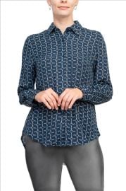 T Tahari Collared Button Down Shirt at eBay