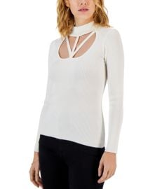 T Tahari Cutouts Sweater at Bloomingdales