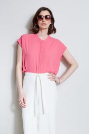 T-Tahari Dropped Shoulder Shirt Elie Tahari at Elie Tahari