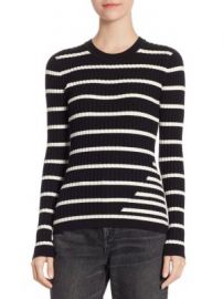 T by Alexander Wang - Fitted Rib Sweater at Saks Fifth Avenue