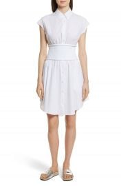 T by Alexander Wang Cotton Poplin Shirtdress at Nordstrom