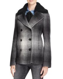 T by Alexander Wang Plaid Coat - 100  Exclusive at Bloomingdales