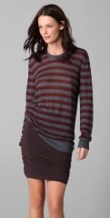 T by Alexander Wang Striped Long Sleeve Tee at Shopbop