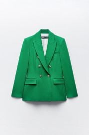 TAILORED DOUBLE BREASTED BLAZER at Zara