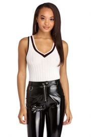 TAKE CHARGE VARSITY TANK BODYSUIT at Windsor Store