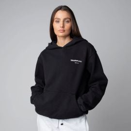 TALENTLESS WOMENS HEAVYWEIGHT HOODIE - CIRCLE LOGO at Talentless