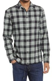 TED BAKER LONDON Chiltim Plaid Cotton Shirt Jacket at Nordstrom