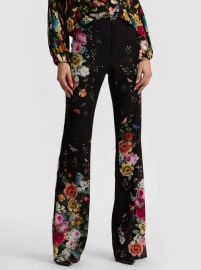 TEENY BOOTCUT PANT in SOLAR STRENGTH BLACK ALICE OLIVIA at Alice + Olivia