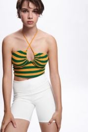 TERRYCLOTH STRIPED TOP   United States at Zara