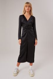 THE FIFTH POPULATION LONG SLEEVE DRESS black THE FIFTH LABEL at The Fifth Label