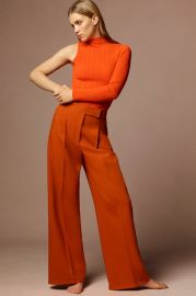 THE GABRIELLE TROUSERS - Orange   United States at Zara