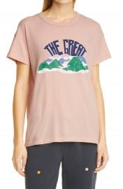 THE GREAT  Mountain Side The Boxy Crew Graphic Tee   Nordstrom at Nordstrom