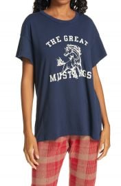 THE GREAT  The Boxy Crew Mustang Graphic Tee   Nordstrom at Nordstrom